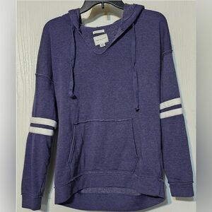 American eagle striped Warm athletic sweatshirt